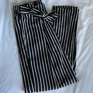 Striped Tie Pants